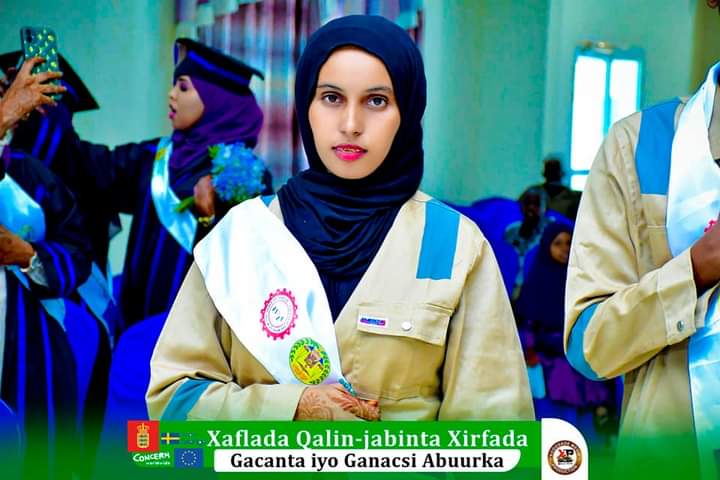 Headline: Ugbaad Ahmed Omer: A Young Woman Breaking Barriers in the Technical Field